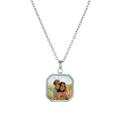 Collar personalizado con foto oculta