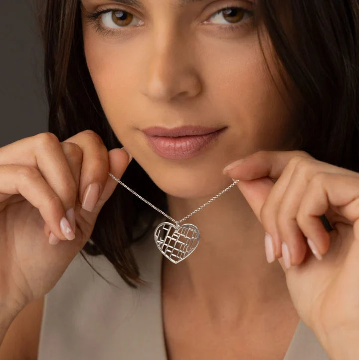 Collar personalizado con mapa