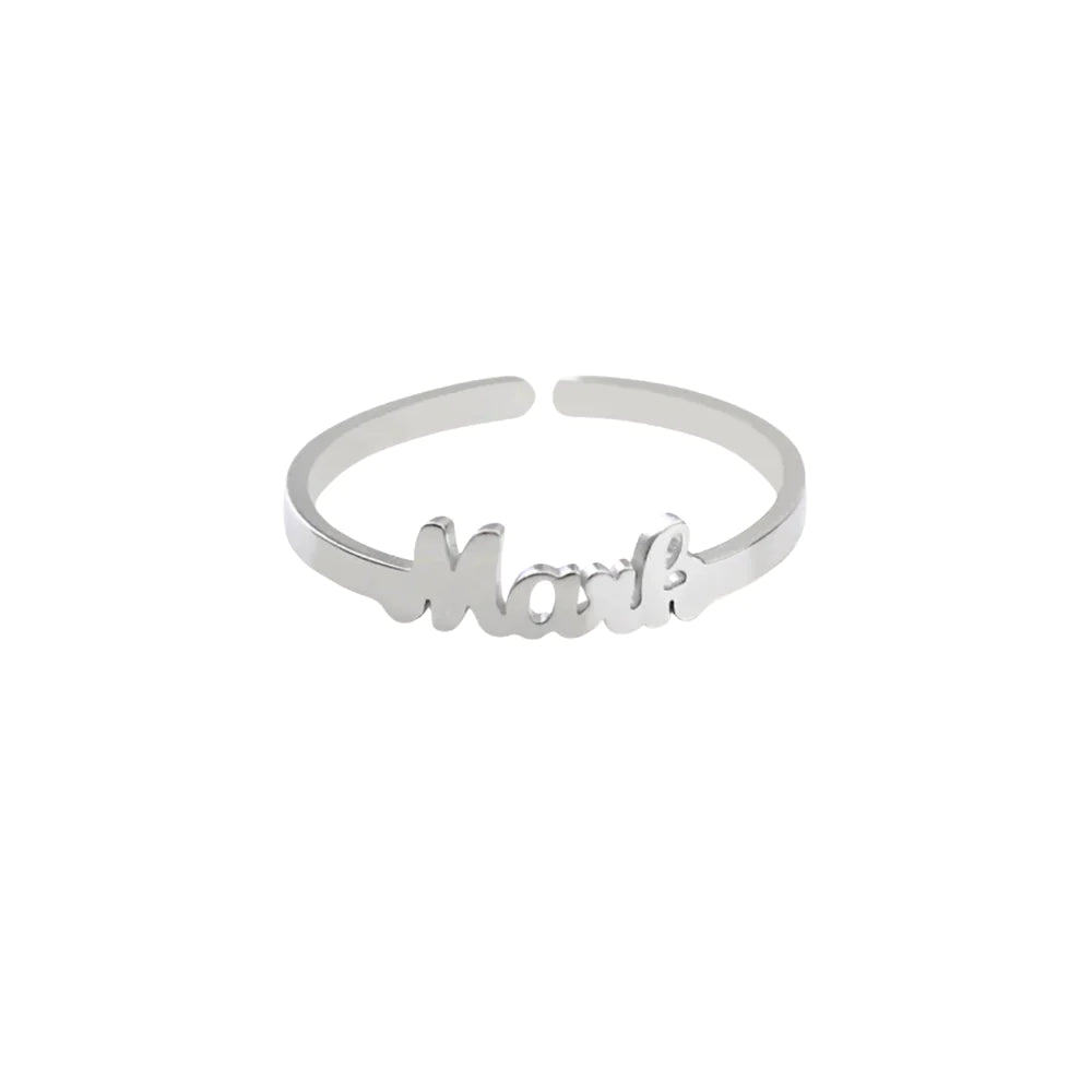 Anillo con nombre