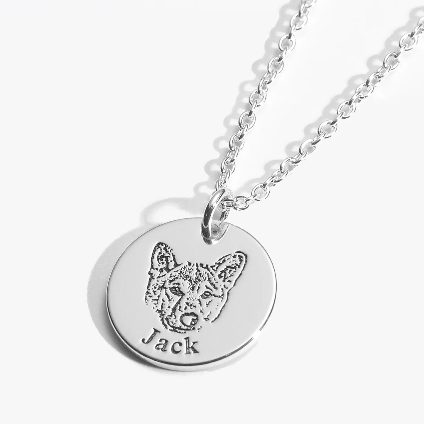 Collar personalizado con rostro de mascota